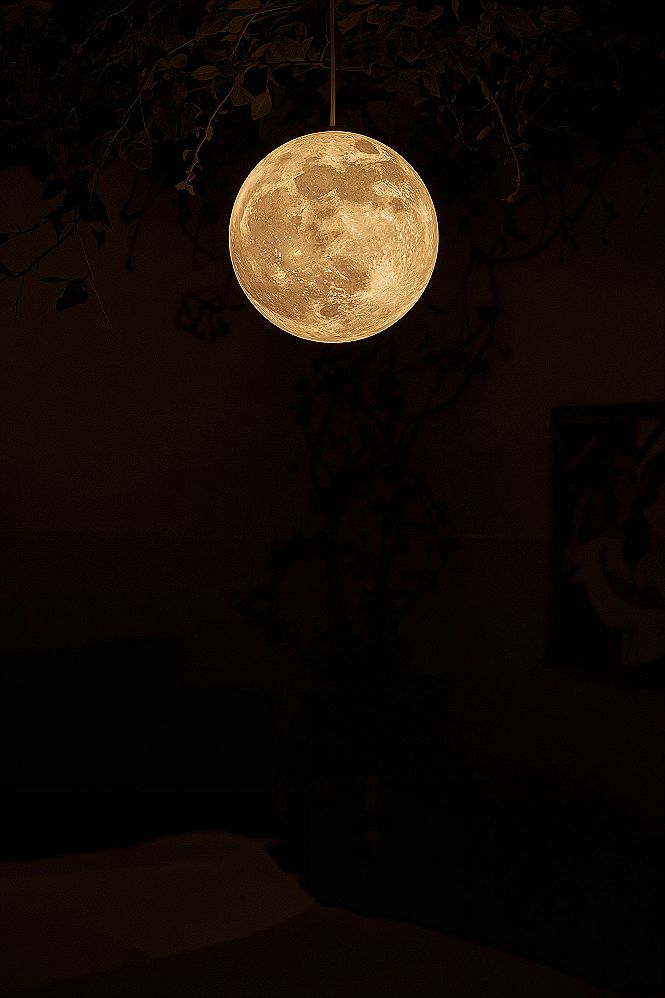Magical DIY Moon Lamp: Aesthetic Bedroom Decor Ideas
