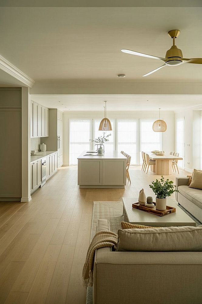 Seamless Open-Plan Living: Modern Kitchen & Dining Design Ideas