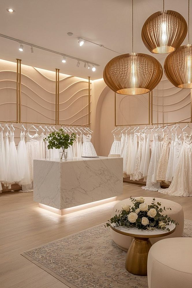 Luxury Bridal Boutique Interior Design: Elevate Your Bridal Shopping Experience