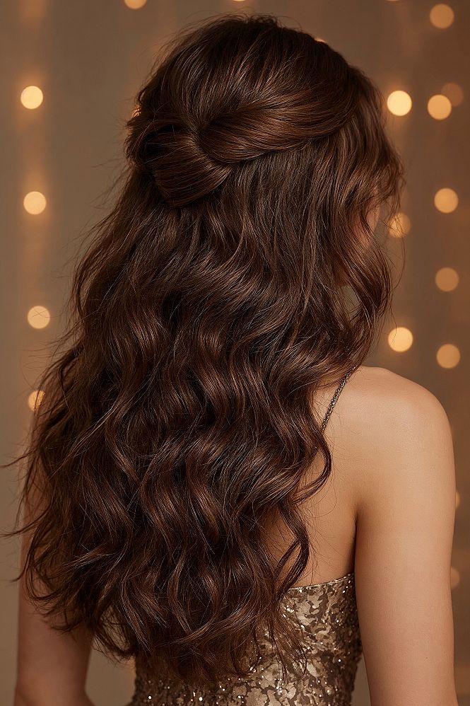 Elegant Half Up Half Down: Your Go-To Formal Hairstyle