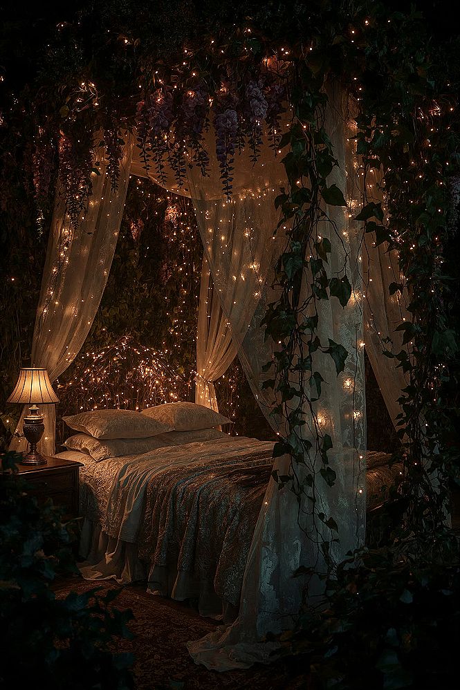 Enchanting Fairy Aesthetic Bedroom: Cozy Room Decor Dreams