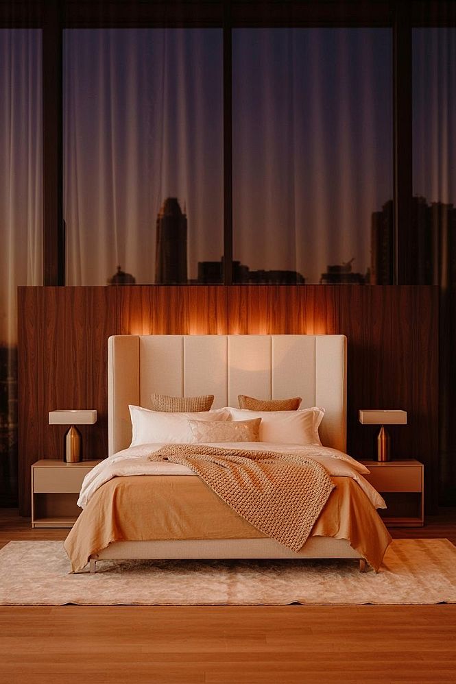 Luxury Master Bedroom & Wardrobe Design Inspiration