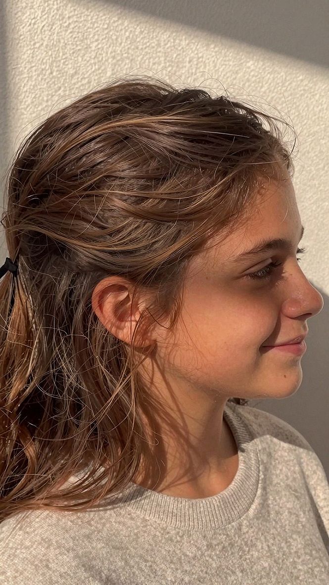 Pairing Lace Bandanas with Half Up Hairstyles