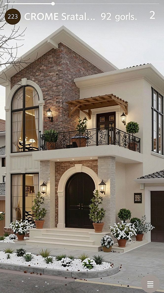 Adding Character with Exposed Brick and Arched Windows