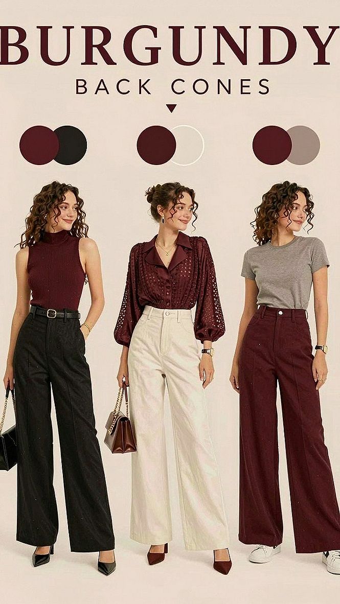 Balancing Deep Burgundy Hues With Everyday Neutrals