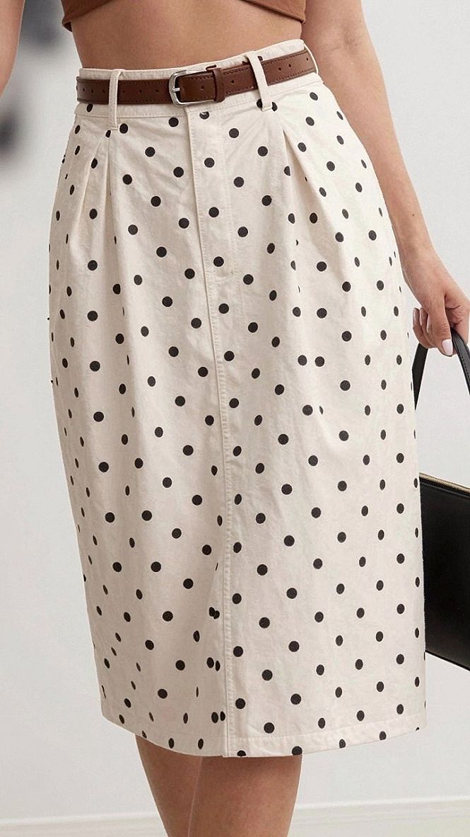 Styling Polka Dot Skirts for Modest Outfits
