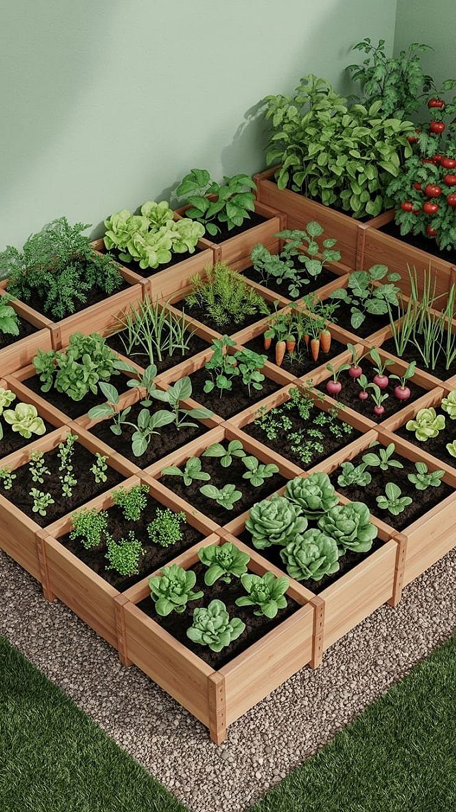 16 Square Foot Garden Layouts: Maximize Your Small Backyard Harvest