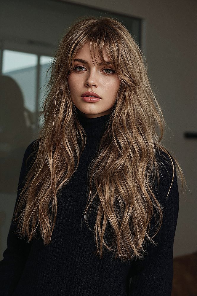 Trendy Curtain Bangs Styles for Soft, Face-Framing Layers