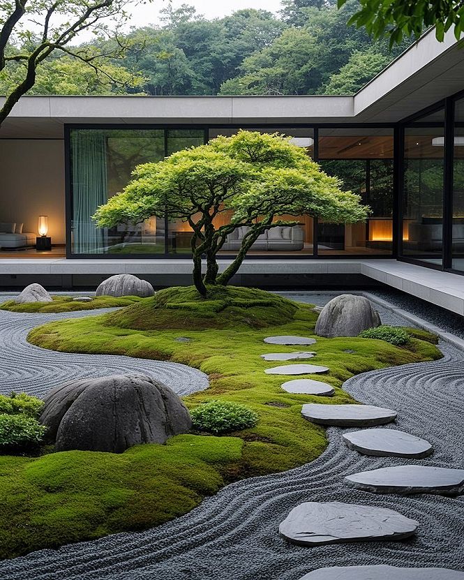 Create Your Own Modern Japanese Zen Garden at Home