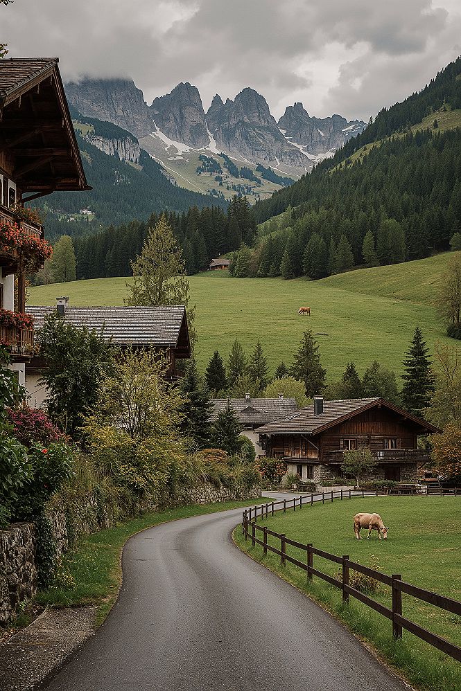 Incredible Alpine Views: Nature Pictures of Switzerland's Village Charm