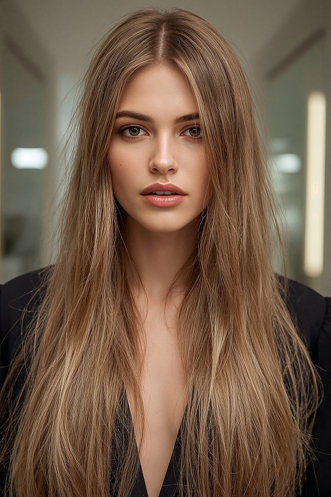 Blonde Hair Goals: Masterful Balayage Transformation with Money Piece