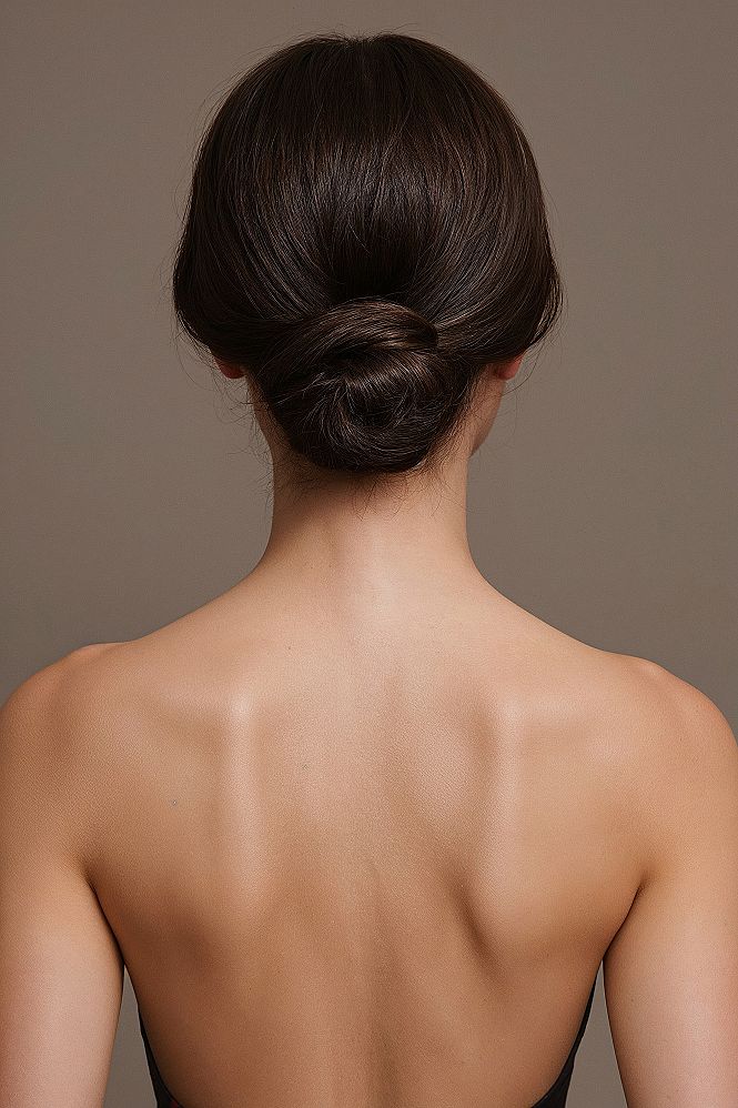 Elegant French Twist Updo for Brunettes: Timeless Beauty