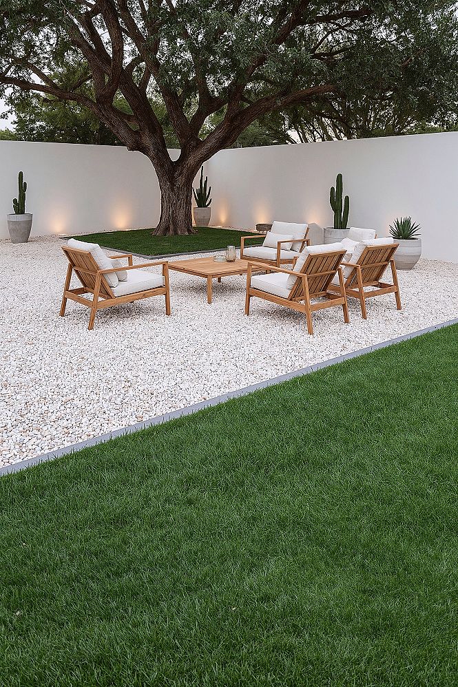 DIY Minimal Garden Patio: Serene Outdoor Decor & Landscape Ideas