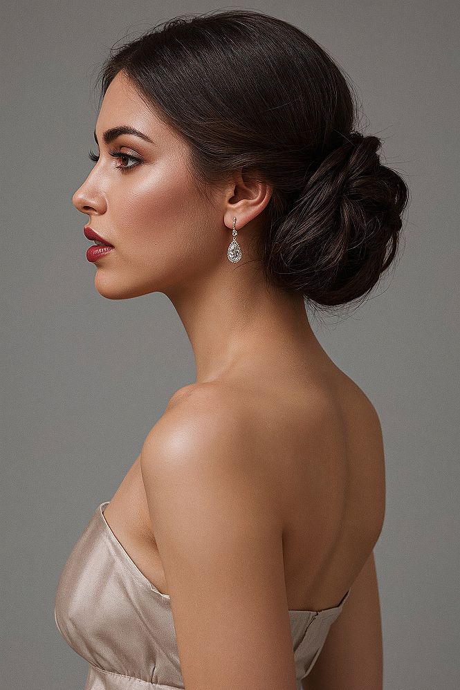 Chic Low Wedding Hairdos for the Elegant Bride & Guests