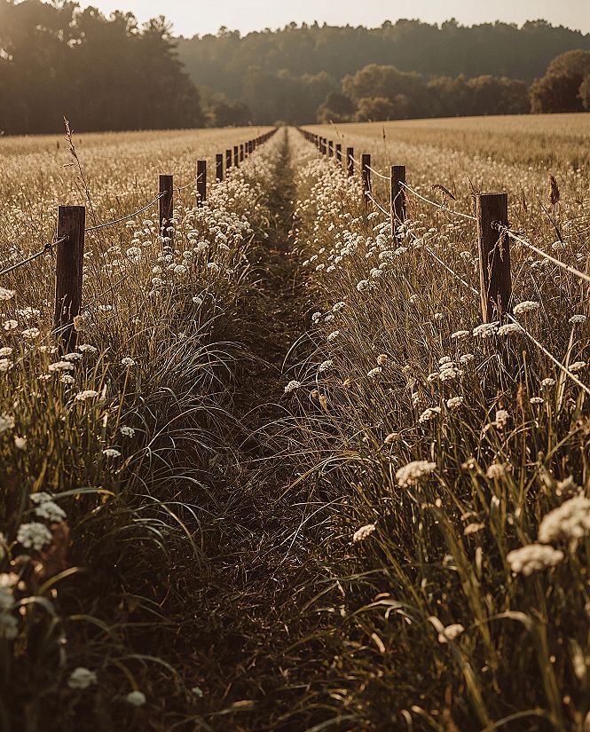 Serene Paths: Romantic Natural Aesthetic Spring Wallpaper