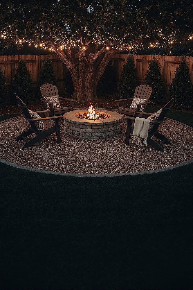 Cozy Backyard Fire Pit Ideas for Small Backyard Paradise