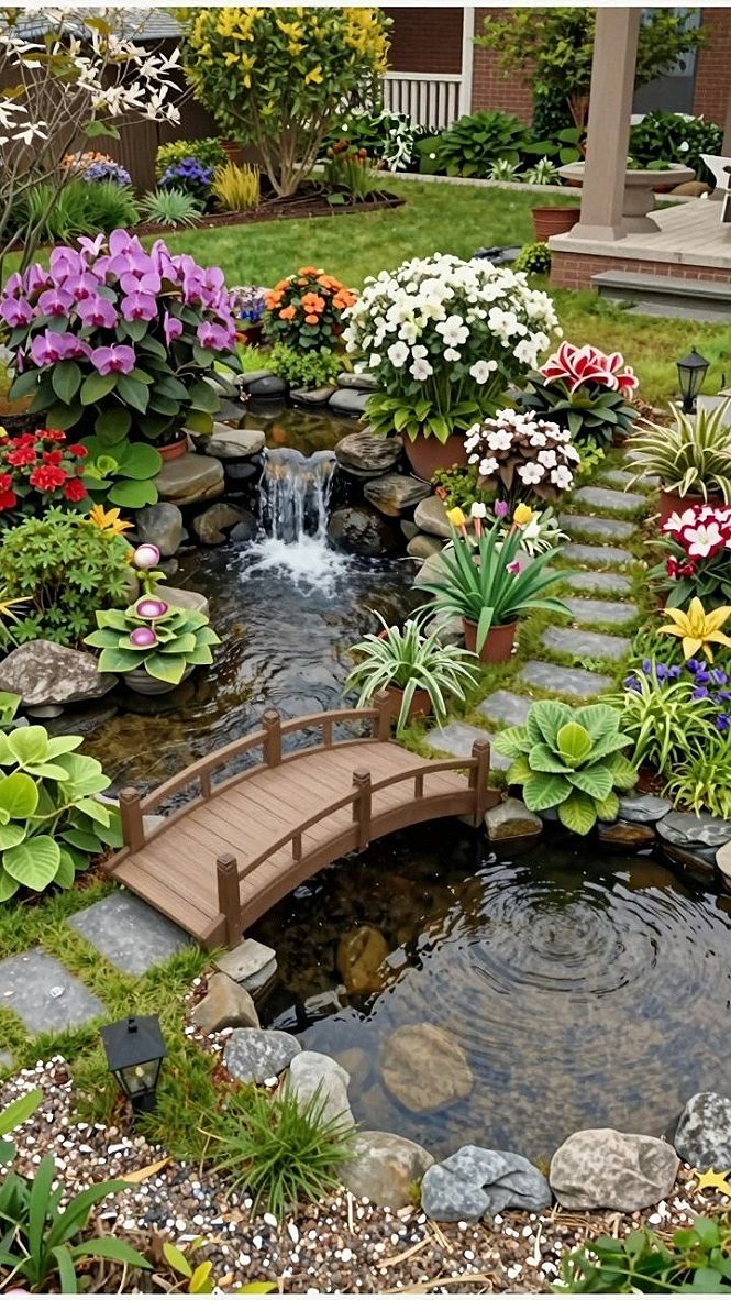 Choosing the Right Wood Swing Near a Garden Pond