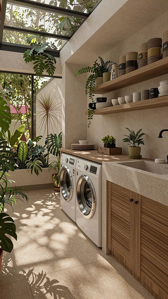 Choosing Plants for Indoor Laundry Rooms and Utility Spaces
