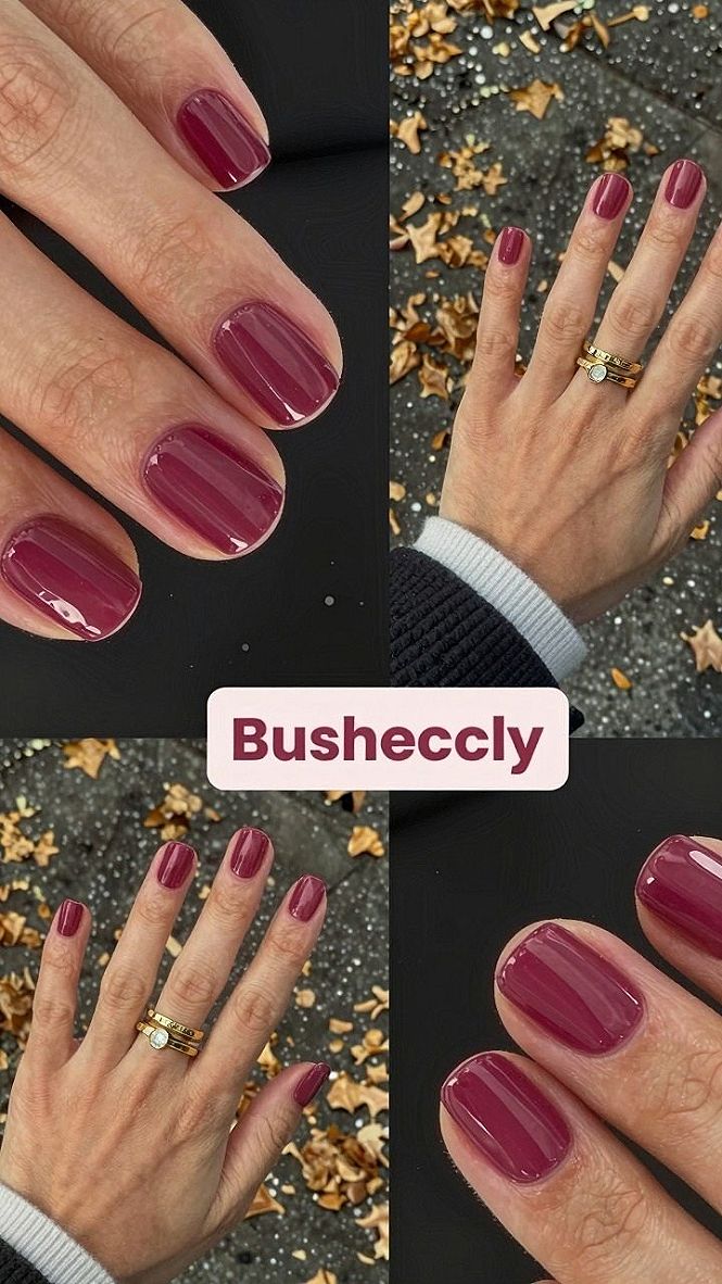 Choosing The Right Deep Berry Nail Polish For Autumn