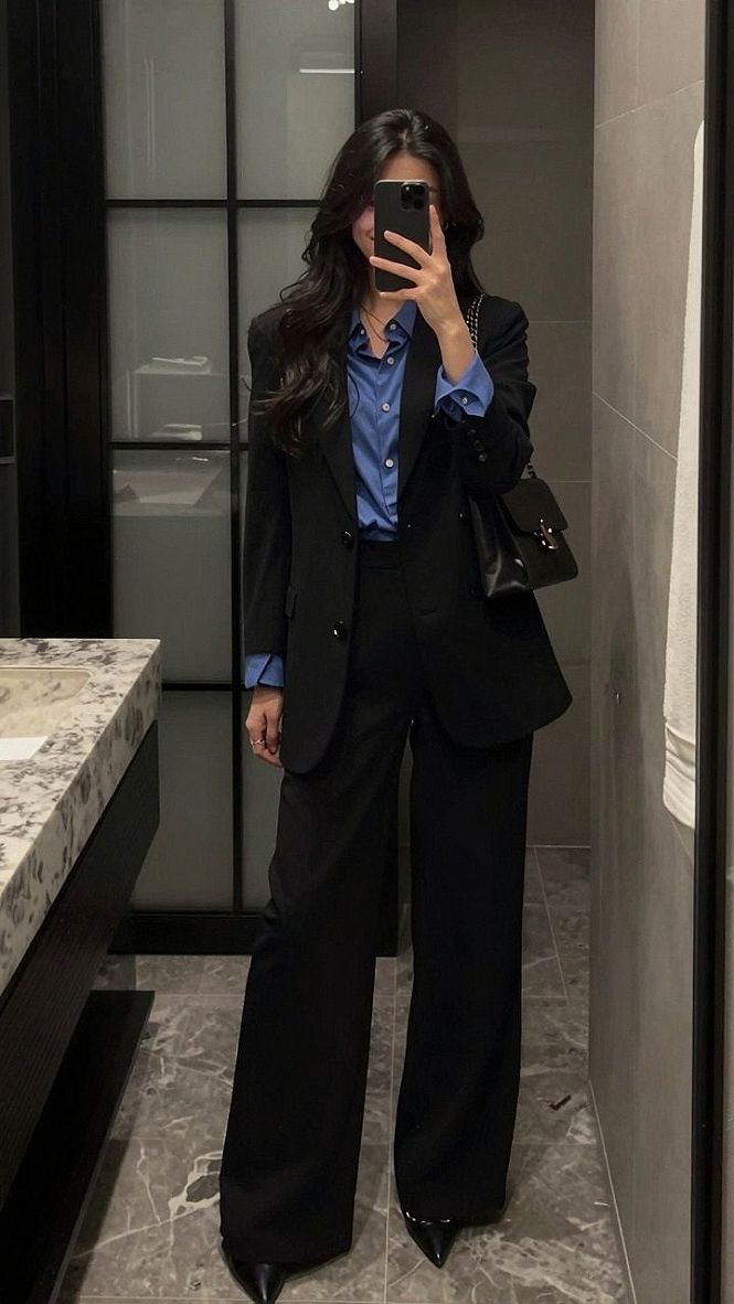 Choosing the Right Button-Down Shirt for a Black Suit