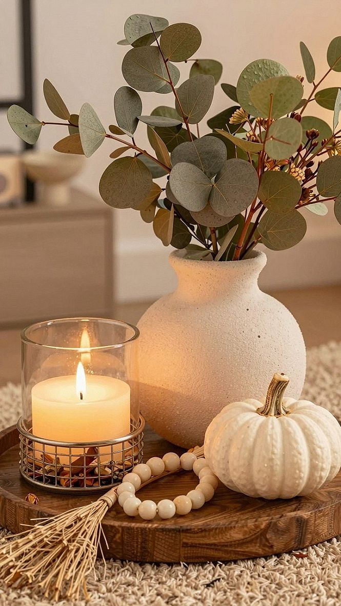Selecting a Vase and Candle Pair for Your Tray