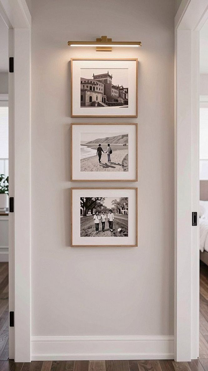 Choosing Vertical Gallery Walls for Open Flow