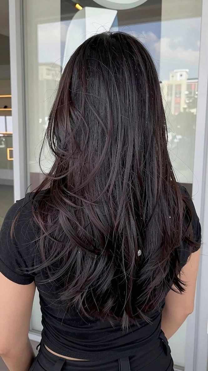 Choosing Dark Cherry Red Waves for Medium Length Hair