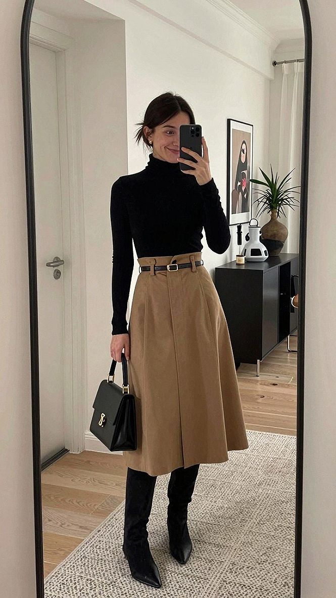Choosing the Right Belt and Boots for Your Suede Skirt