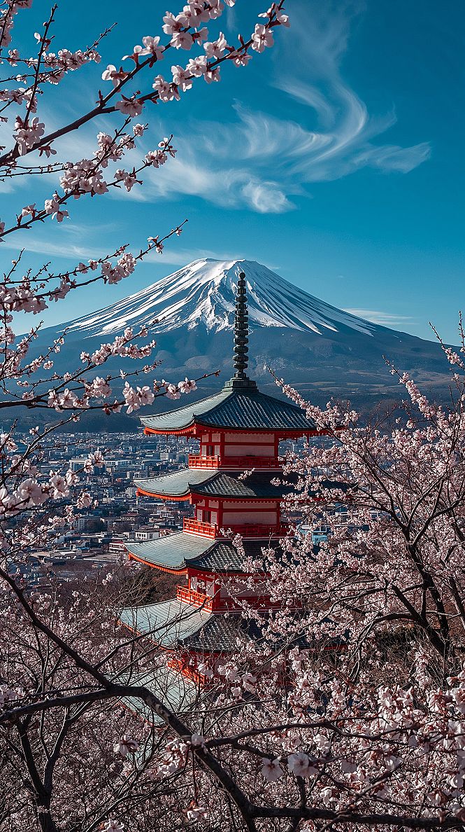 Iconic Chureito Pagoda: Essential Mount Fuji Japan Scenery
