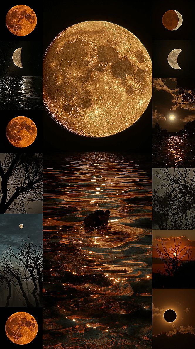 Moon Mood Board: Best Aesthetic Wallpapers & Lunar Collection