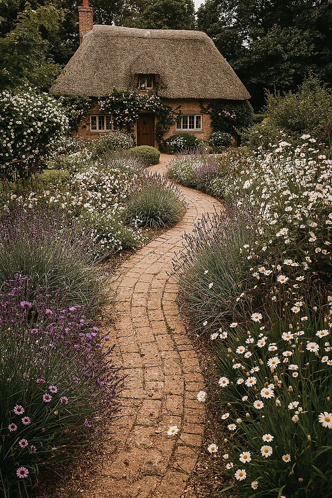 Dreamy Cottage Garden Design: Wild English Garden Ideas for Country Homes