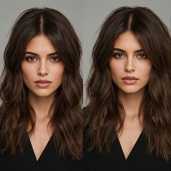 Collarbone Length Layers: Medium Hair Makeover Magic