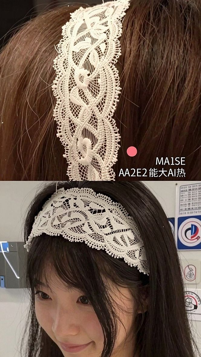 Caring for delicate lace headbands for daily wear