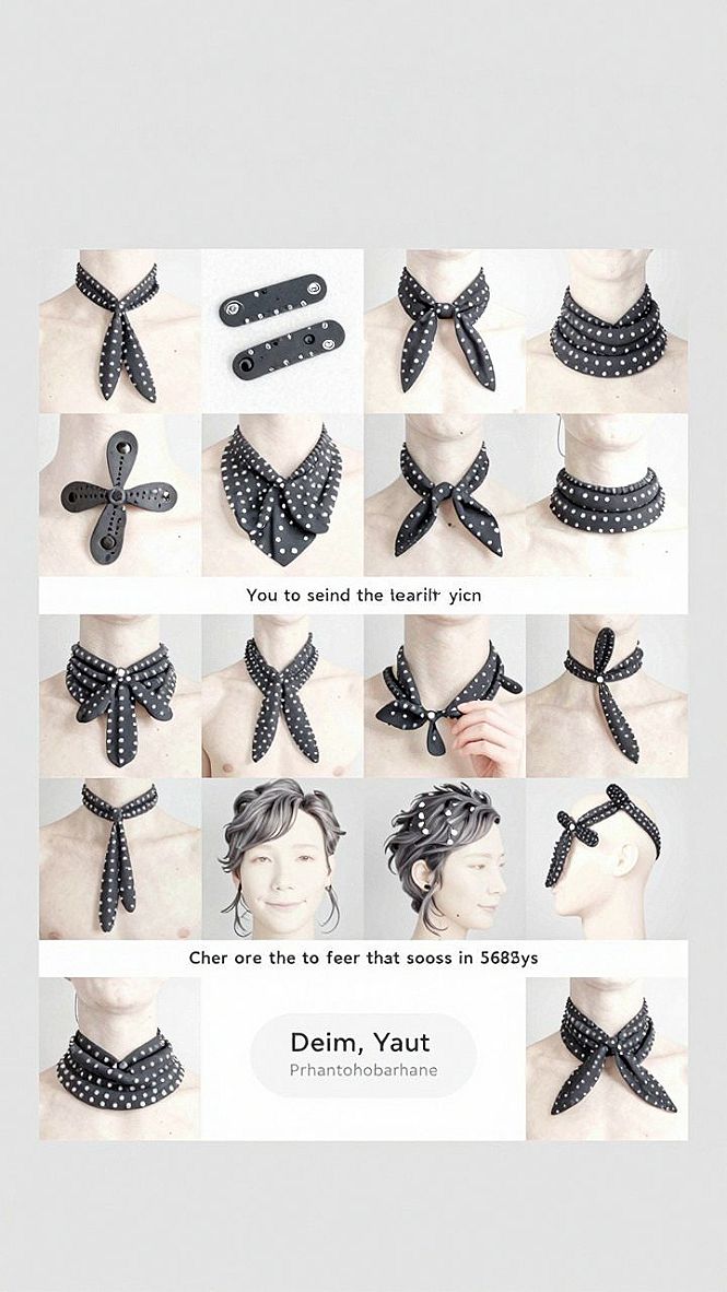 How to use magnetic clips for secure scarf styling