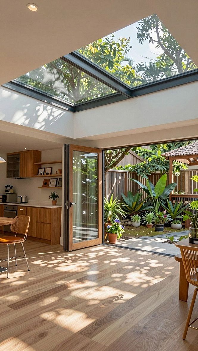 Adding Glass Roof Skylights for Maximum Sunlight