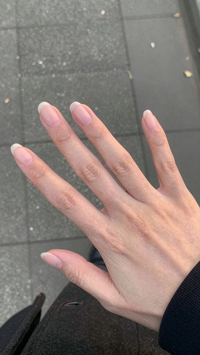 Maintaining Natural Nude Almond Nails for Daily Wear