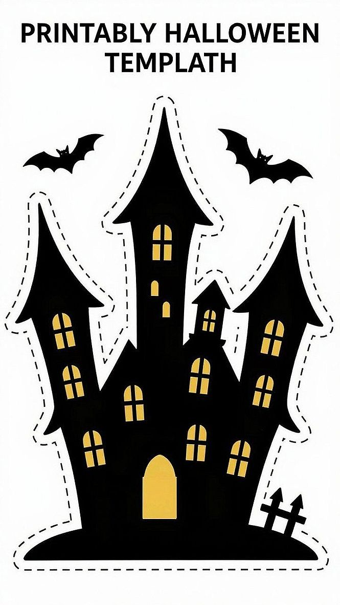 Creating A Spooky Haunted House Doorway With Paper Cutouts