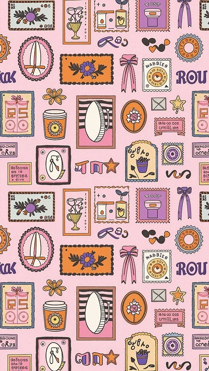 Decorating Porches with Retro Stamp Patterns and Novelty Prints