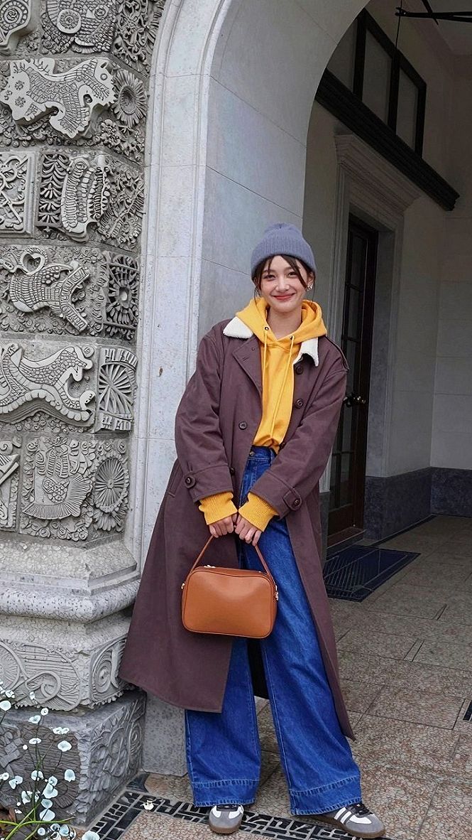 Styling Brown and Yellow for Winter Warmth