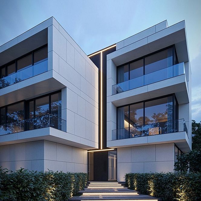 Cool Architectural Houses: Facade Detail & Modern Exterior Elevation