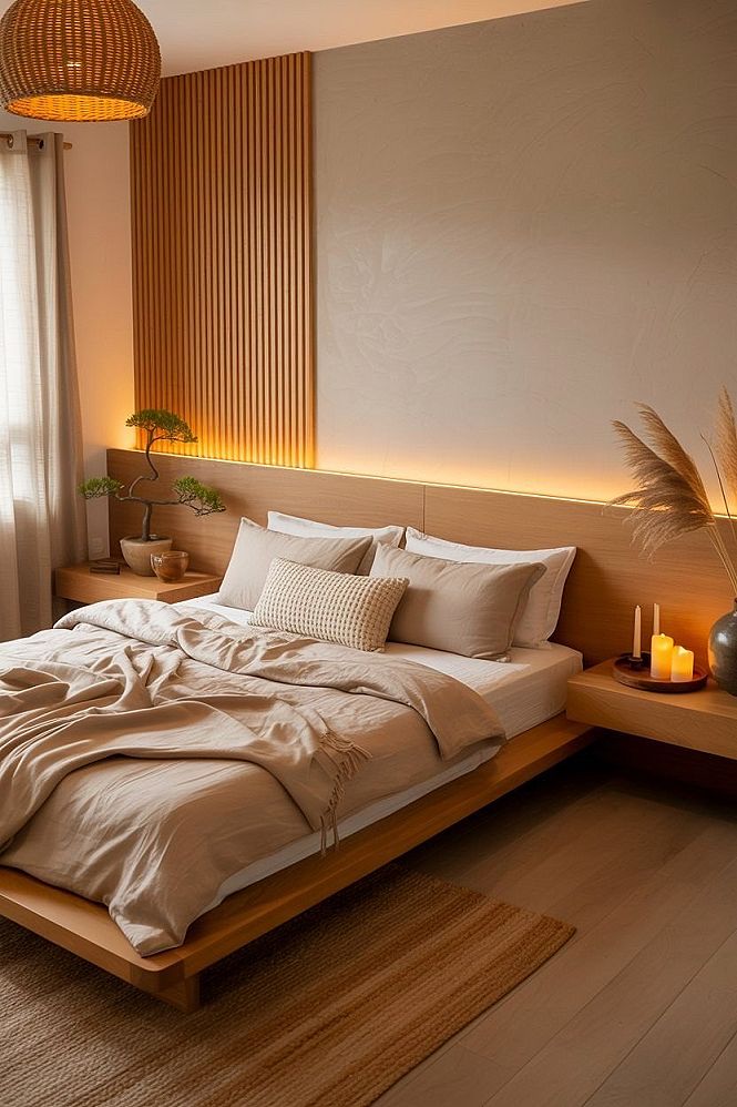Japandi Bedroom Decor: Achieve Zen Calm in a Cozy Minimalist Retreat
