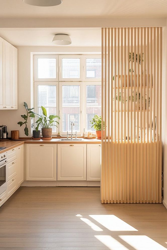 Open Kitchen Design for Small Spaces: Minimalist & Bright