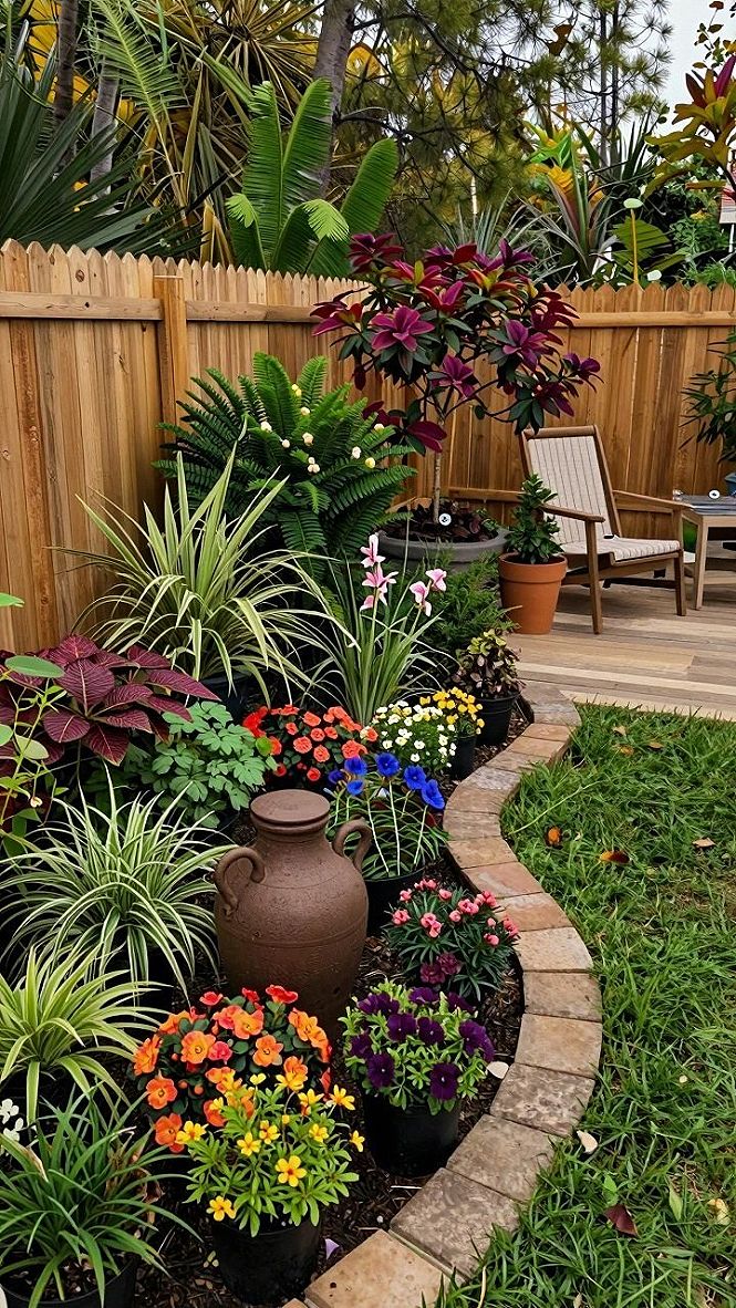 Adding Vibrant Potted Plants to Your Garden Patio