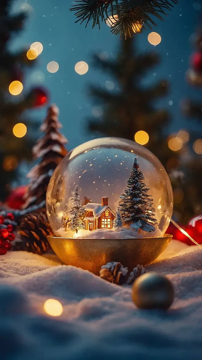 Snowy Christmas Charm