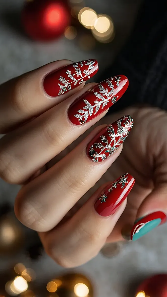 Crimson Holiday Hues