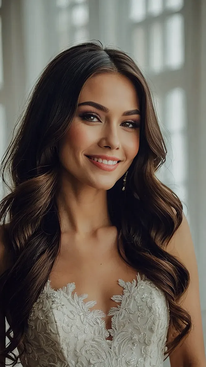 Effortless Hollywood Bridal