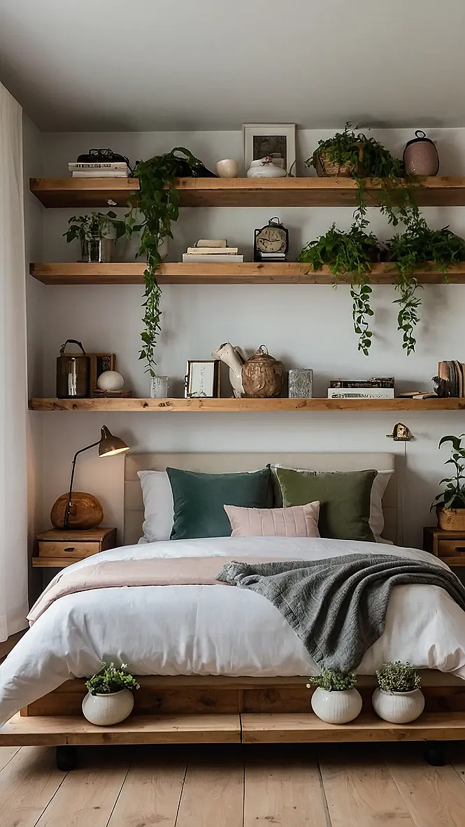 Bedroom Shelf Style