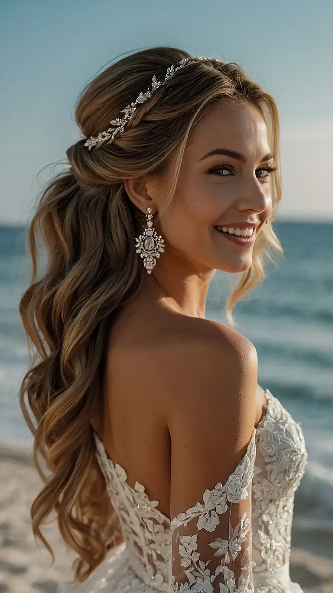 Siren's Wedding Hair