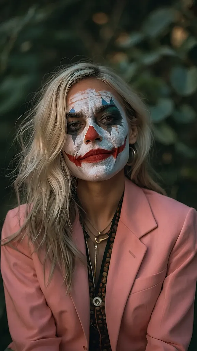 Joker's Jester: A Fashionable Frenzy