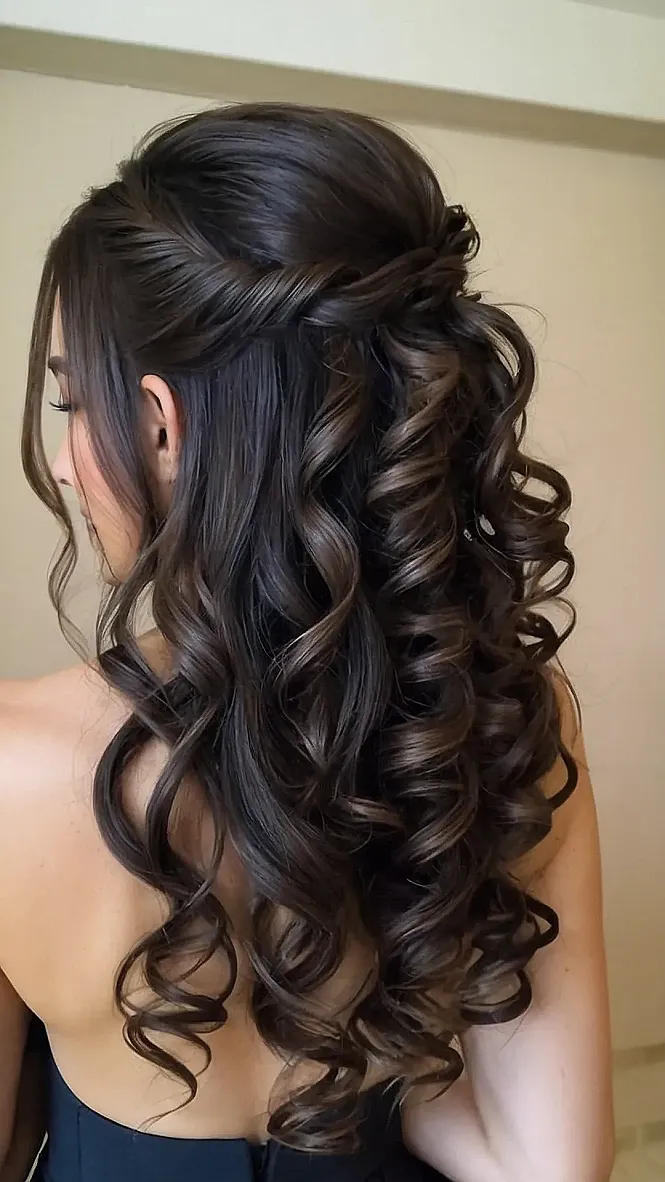 Braided & Curled: Bridal Party Perfection